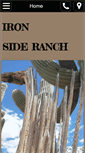 Mobile Screenshot of ironsideranch.com